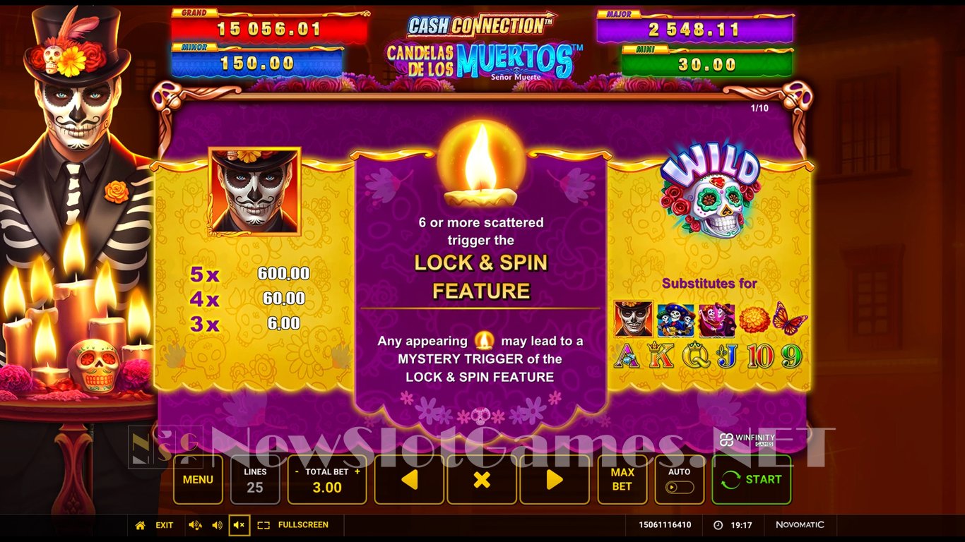 Candelas de los Muertos Senor Muerte Slot Slot Image in Demo - pic. 6