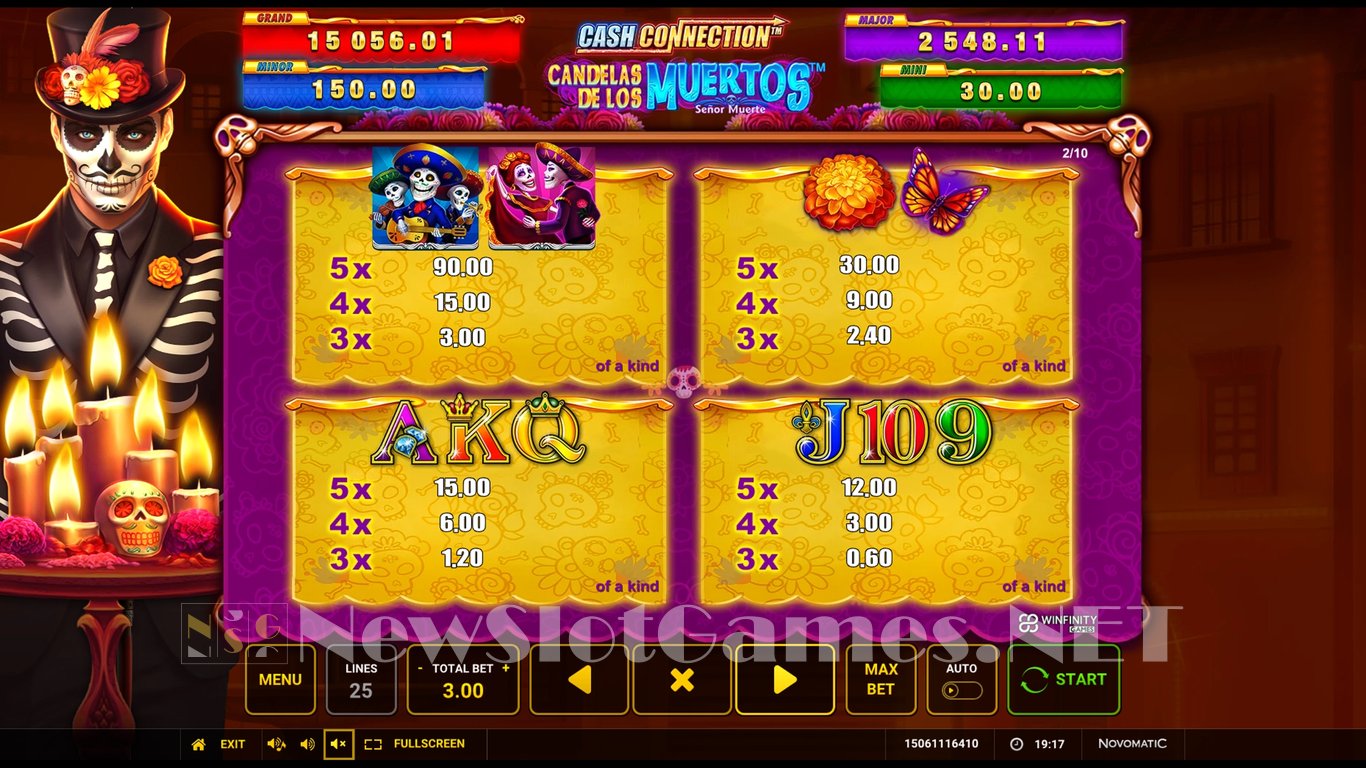 Candelas de los Muertos Senor Muerte Slot Slot Image in Demo - pic. 7