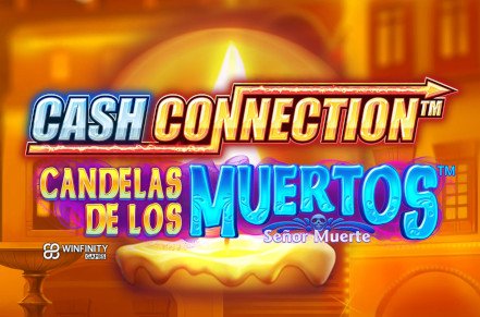 Candelas de los Muertos Senor Muerte Slot Logo