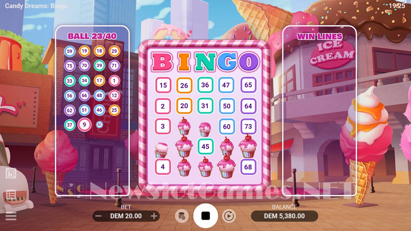 Candy Dreams Bingo Slot Slot Image in Demo - pic. 3