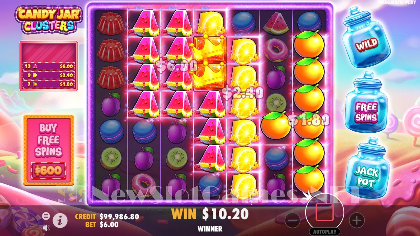 Candy Jar Clusters Slot Slot Image in Demo - pic. 3