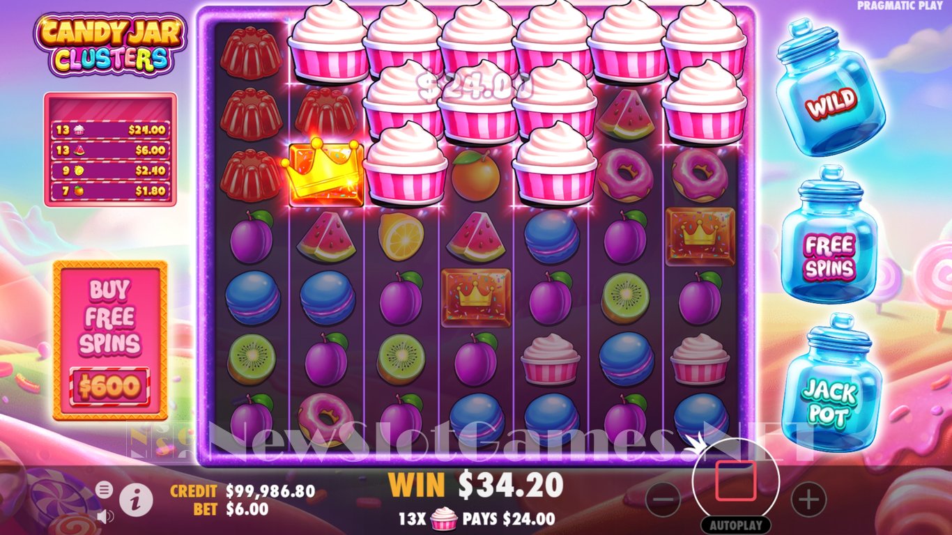 Candy Jar Clusters Slot Slot Image in Demo - pic. 4