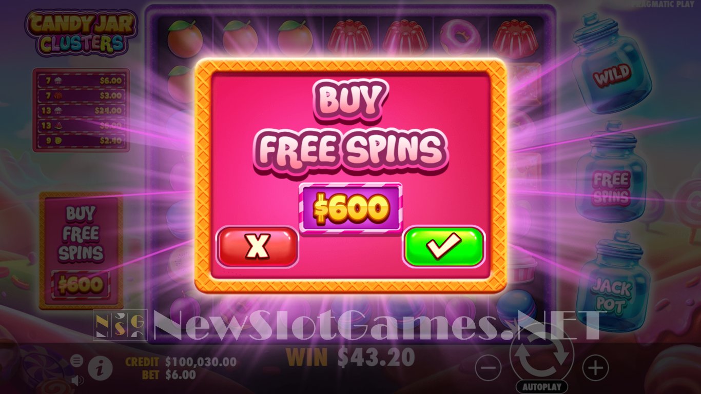 Candy Jar Clusters Slot Slot Image in Demo - pic. 5