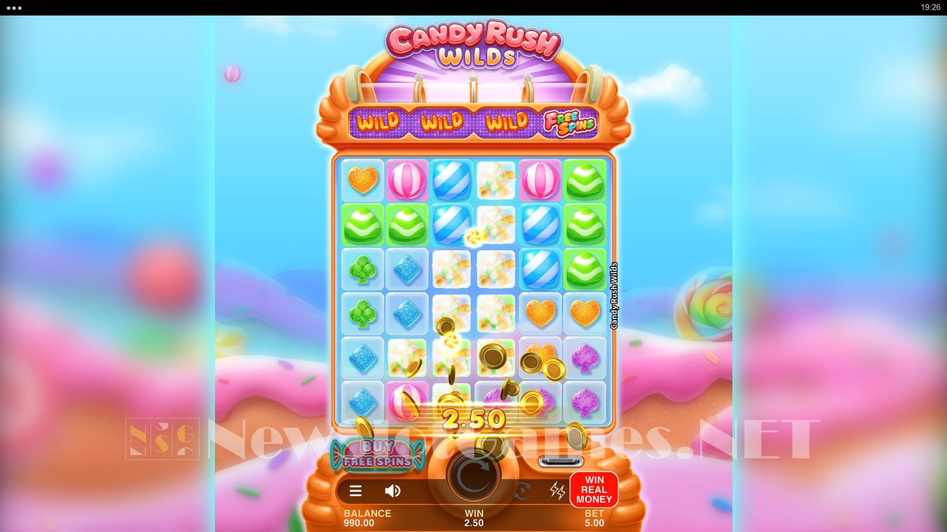 Candy Rush Wilds Slot Demo Image