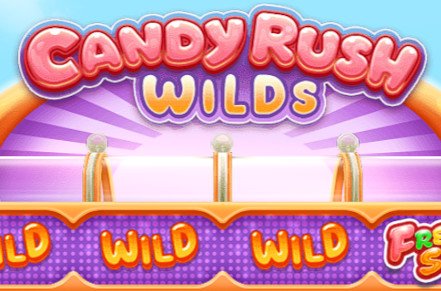 Candy Rush Wilds Slot Logo