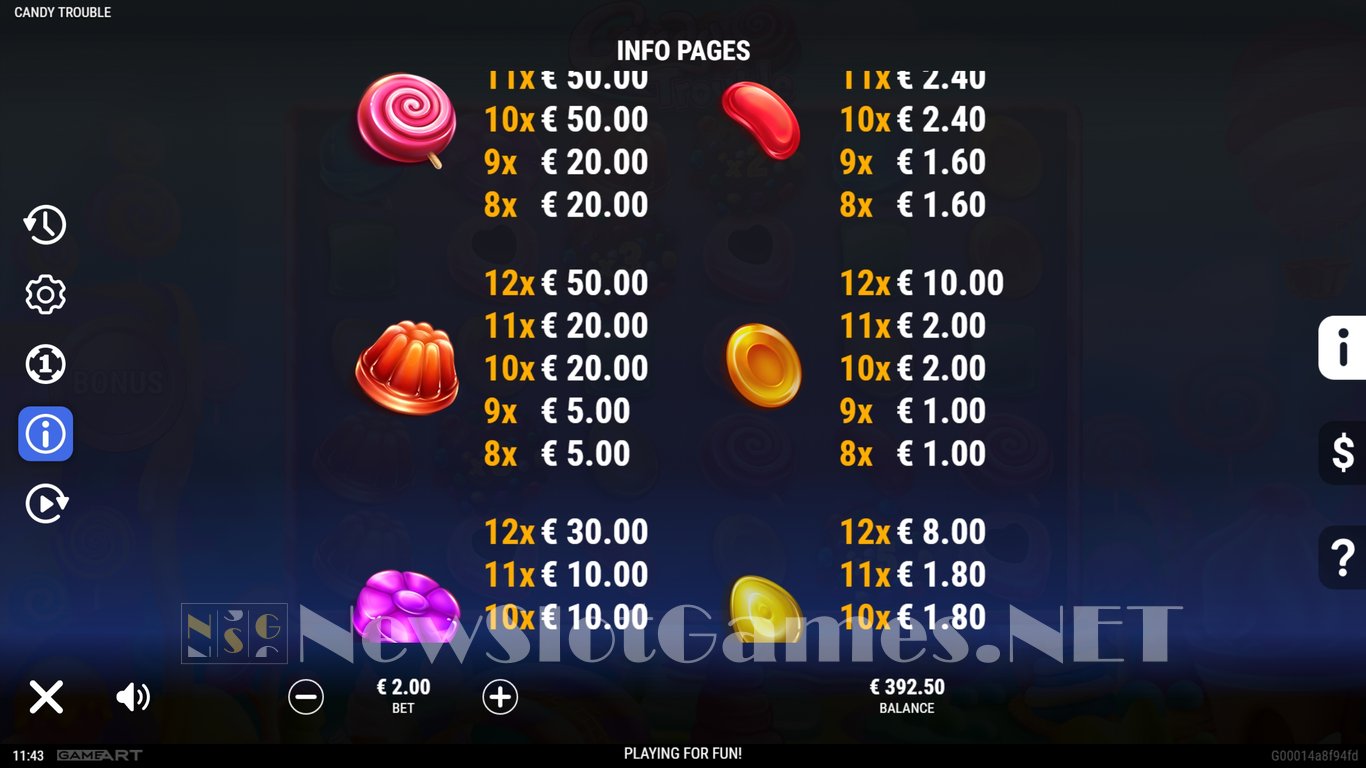 Candy Trouble Slot Slot Image in Demo - pic. 10