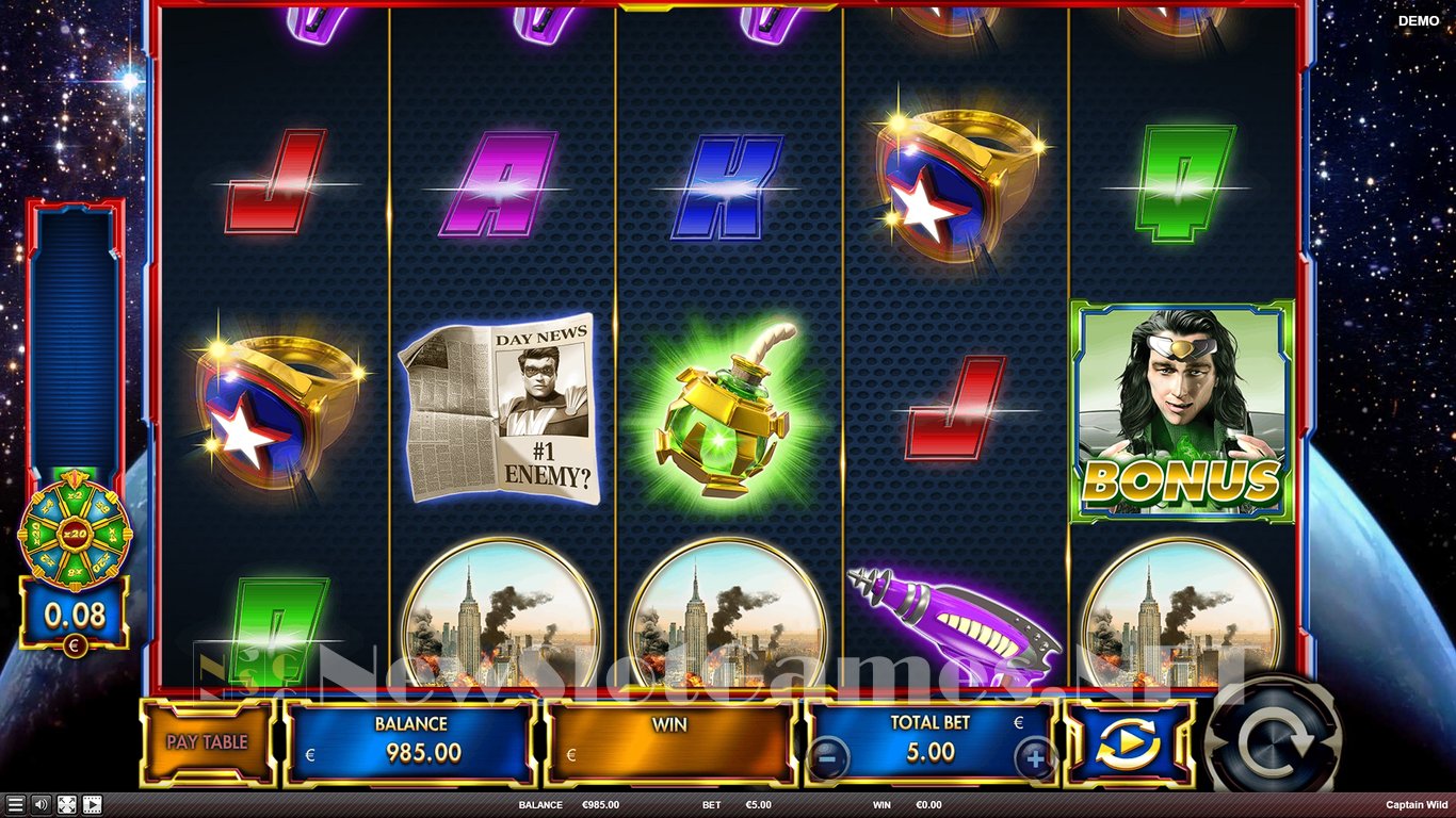 Captain Wild Slot Slot Image in Demo - pic. 3