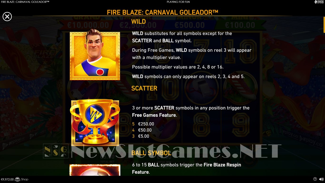 Carnaval Goleador Slot Slot Image in Demo - pic. 8