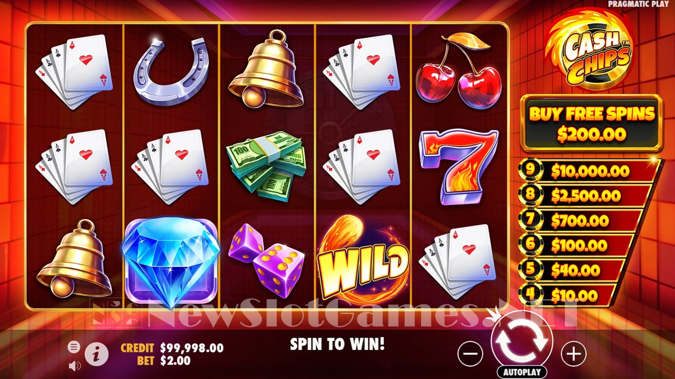 Cash Chips Slot Demo Image