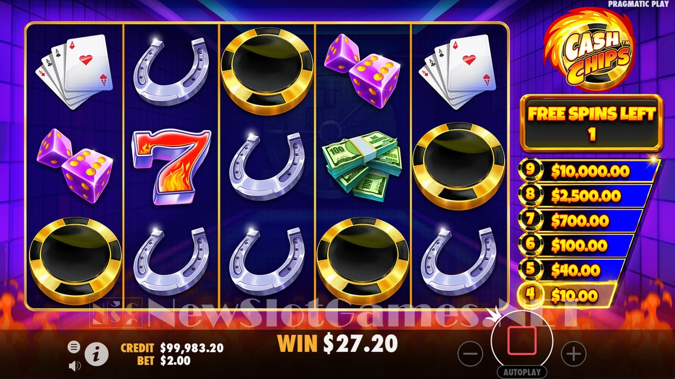 Cash Chips Slot Slot Image in Demo - pic. 10