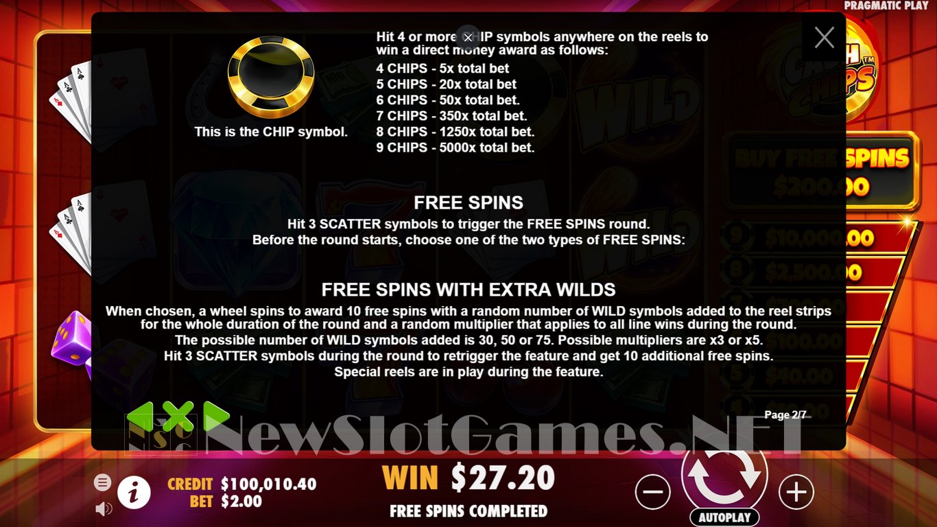 Cash Chips Slot Slot Image in Demo - pic. 13