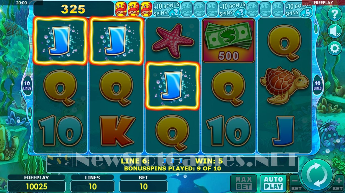 Cash & Crab Slot Slot Image in Demo - pic. 10