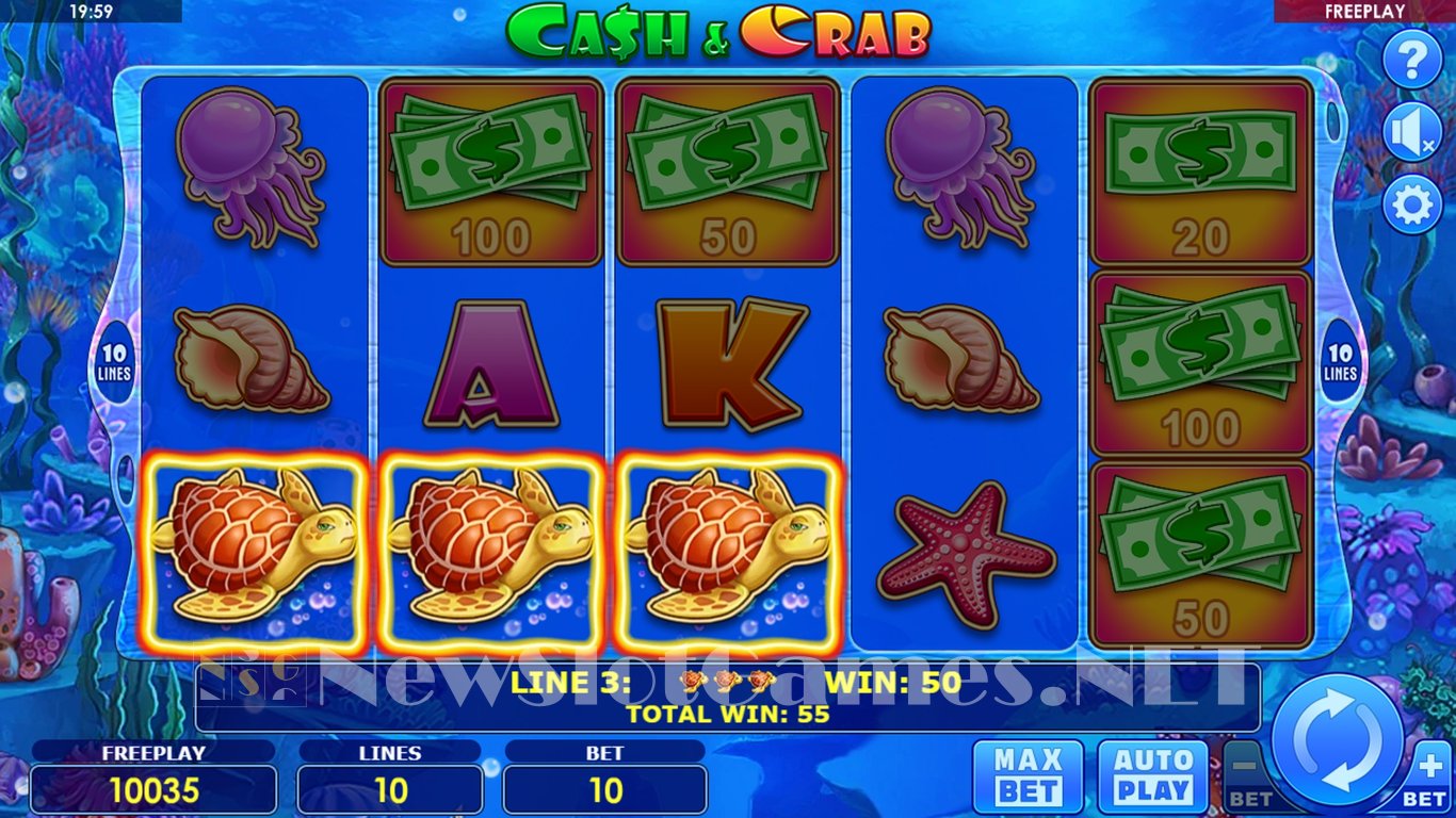 Cash & Crab Slot Slot Image in Demo - pic. 3