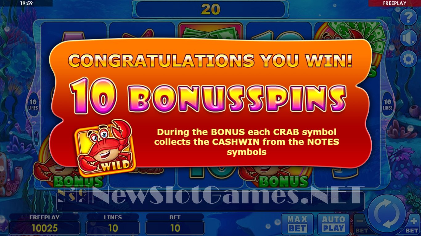 Cash & Crab Slot Slot Image in Demo - pic. 5
