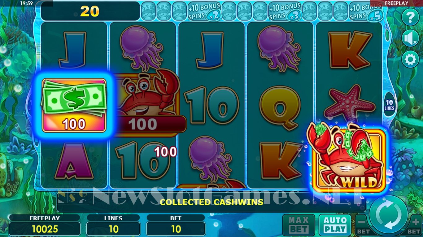Cash & Crab Slot Slot Image in Demo - pic. 7