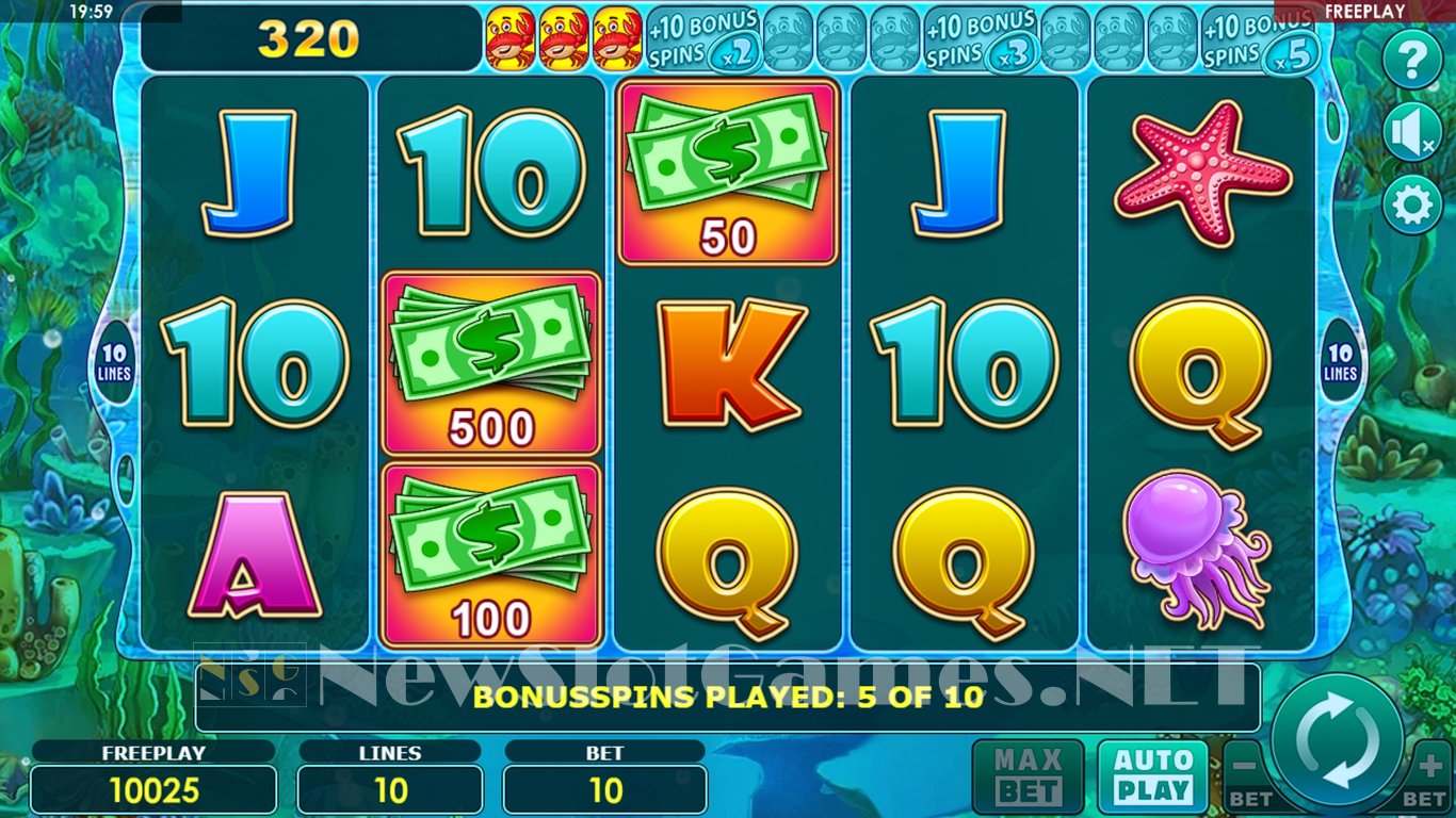 Cash & Crab Slot Slot Image in Demo - pic. 9