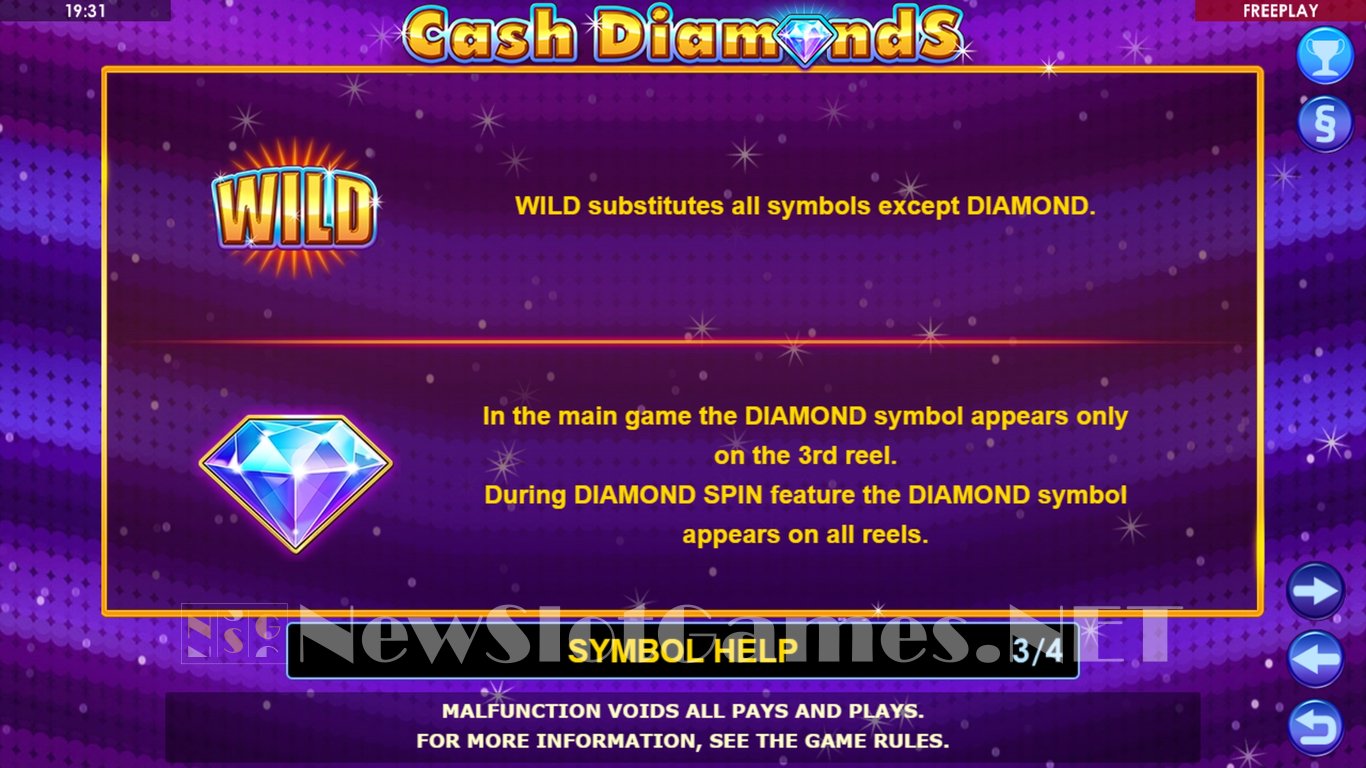 Cash Diamonds Slot Slot Image in Demo - pic. 7
