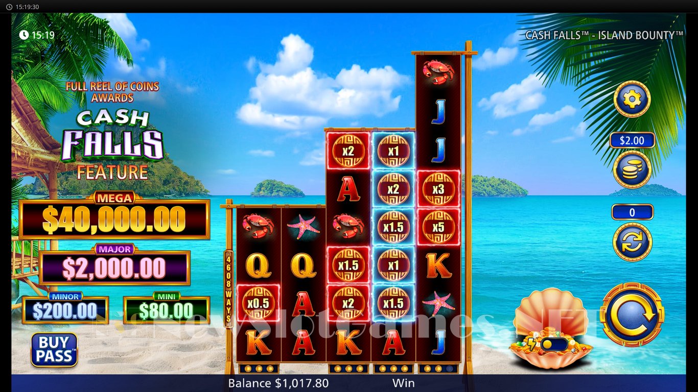 Cash Falls Island Bounty Slot Slot Image in Demo - pic. 5