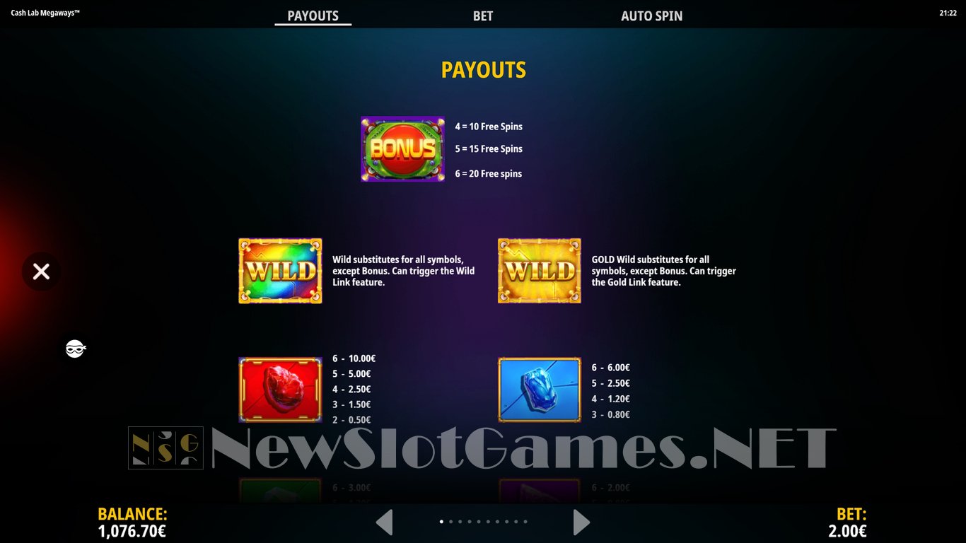 Cash Lab Megaways Slot Slot Image in Demo - pic. 15