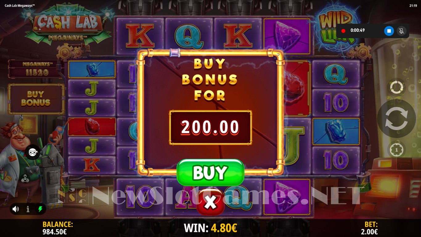 Cash Lab Megaways Slot Slot Image in Demo - pic. 6