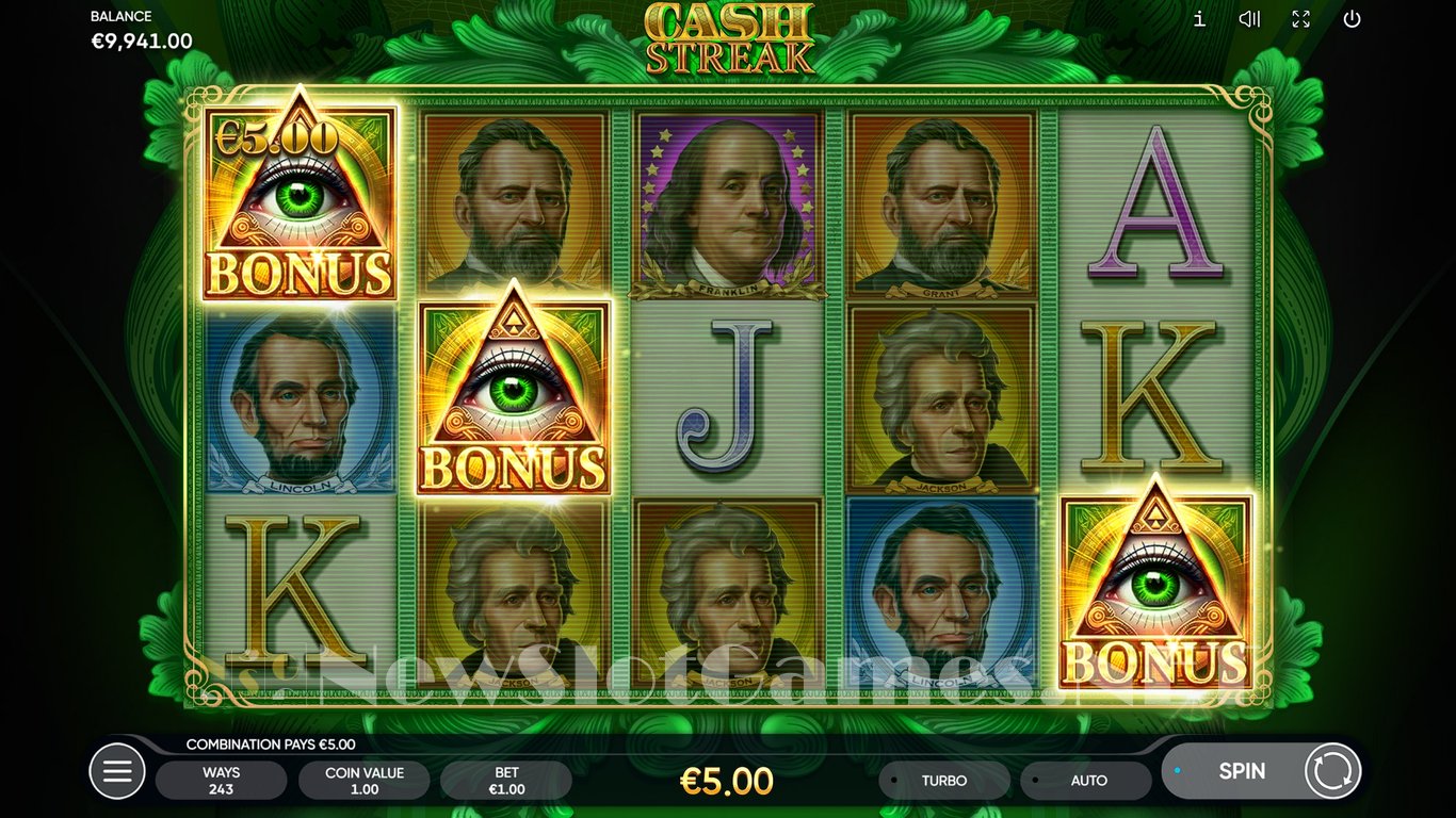 Cash Streak Slot Slot Image in Demo - pic. 5