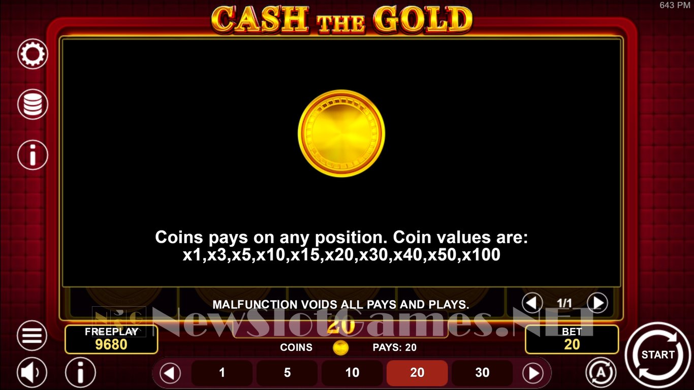 Cash the Gold Slot Slot Image in Demo - pic. 4