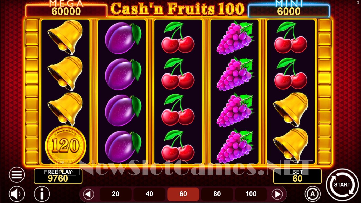 Cashn Fruits 100 Hold and Win Slot Slot Image in Demo - pic. 2