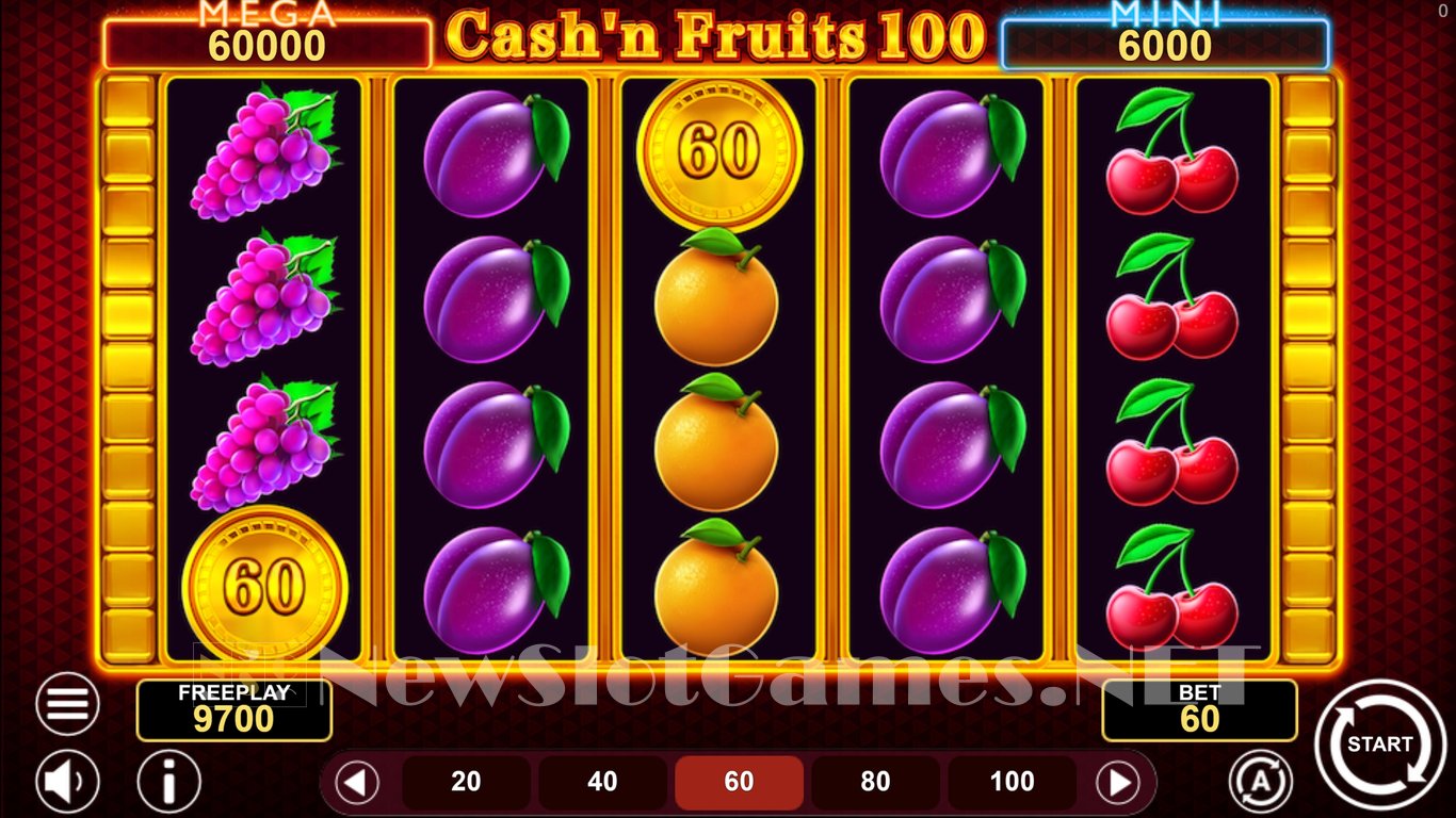 Cashn Fruits 100 Hold and Win Slot Slot Image in Demo - pic. 3