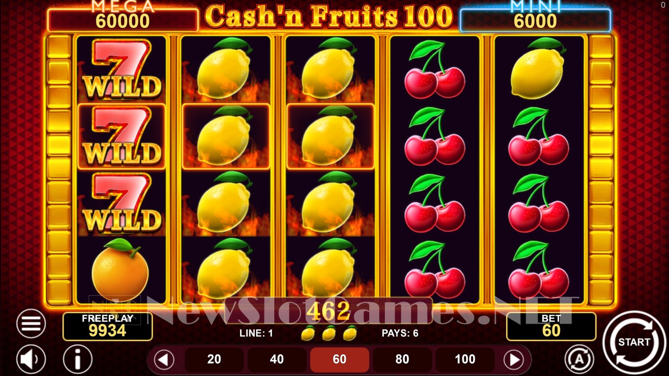 Cashn Fruits 100 Hold and Win Slot Slot Image in Demo - pic. 5