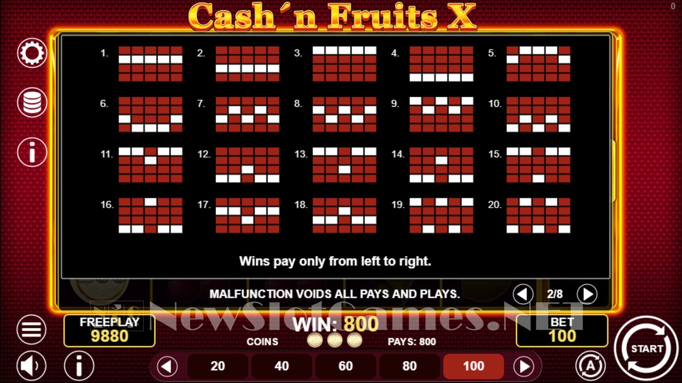 Cashn Fruits X Slot Slot Image in Demo - pic. 6
