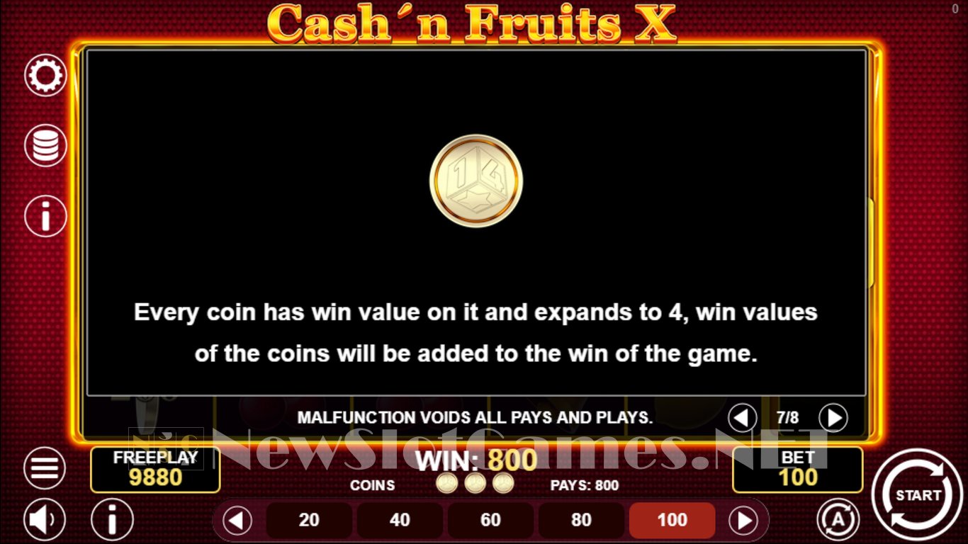 Cashn Fruits X Slot Slot Image in Demo - pic. 7