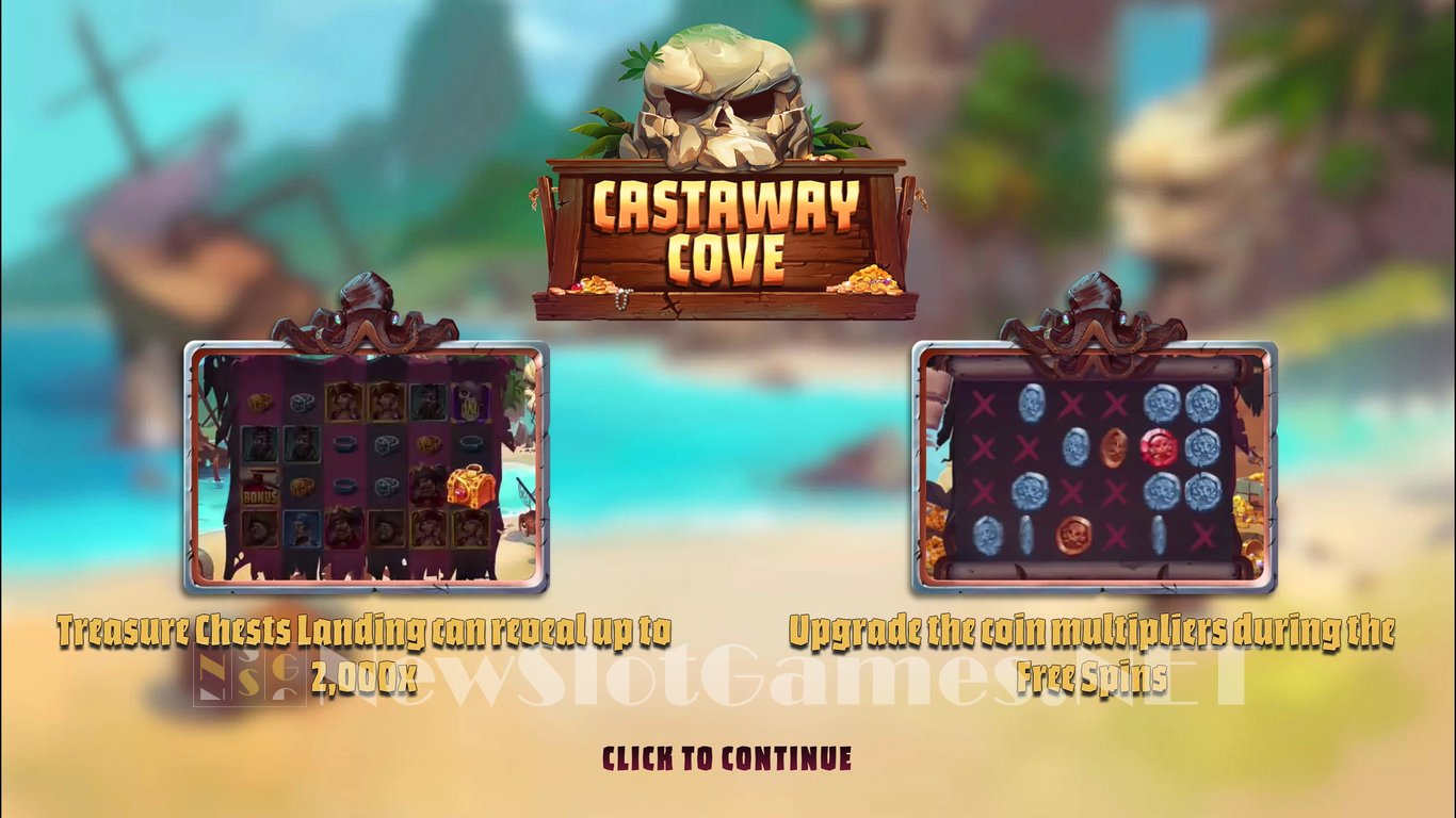 Castaway Cove Slot Demo Image