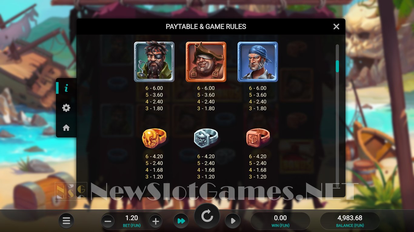 Castaway Cove Slot Slot Image in Demo - pic. 7