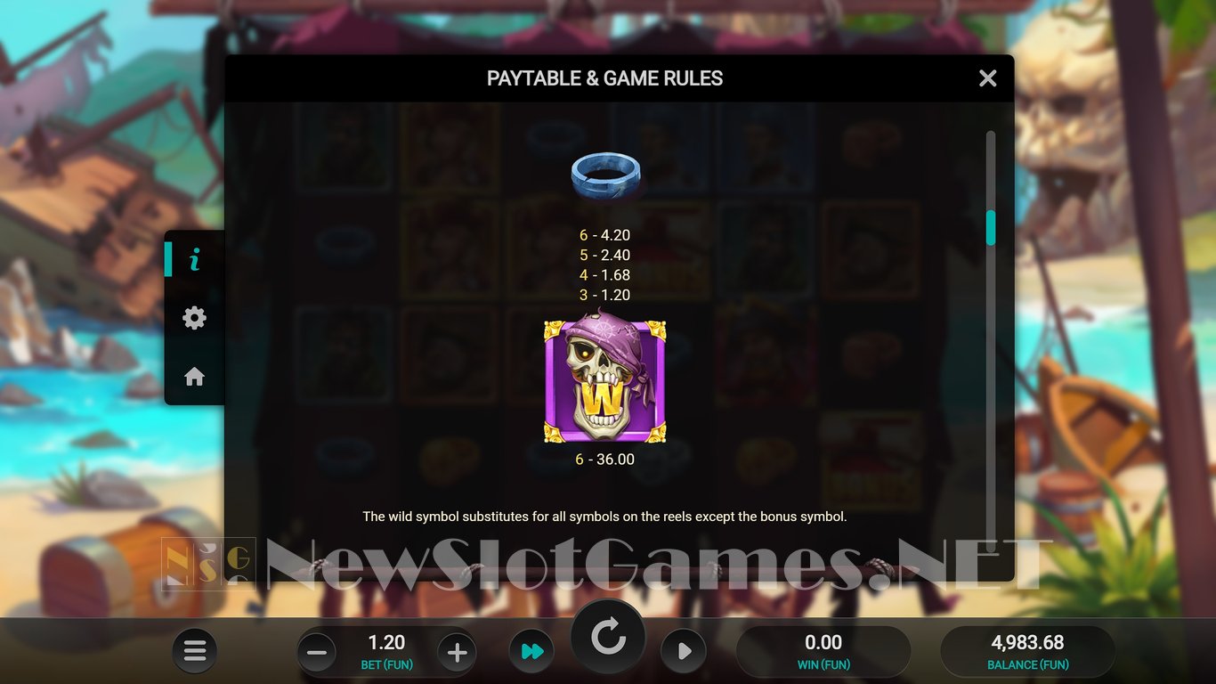 Castaway Cove Slot Slot Image in Demo - pic. 8