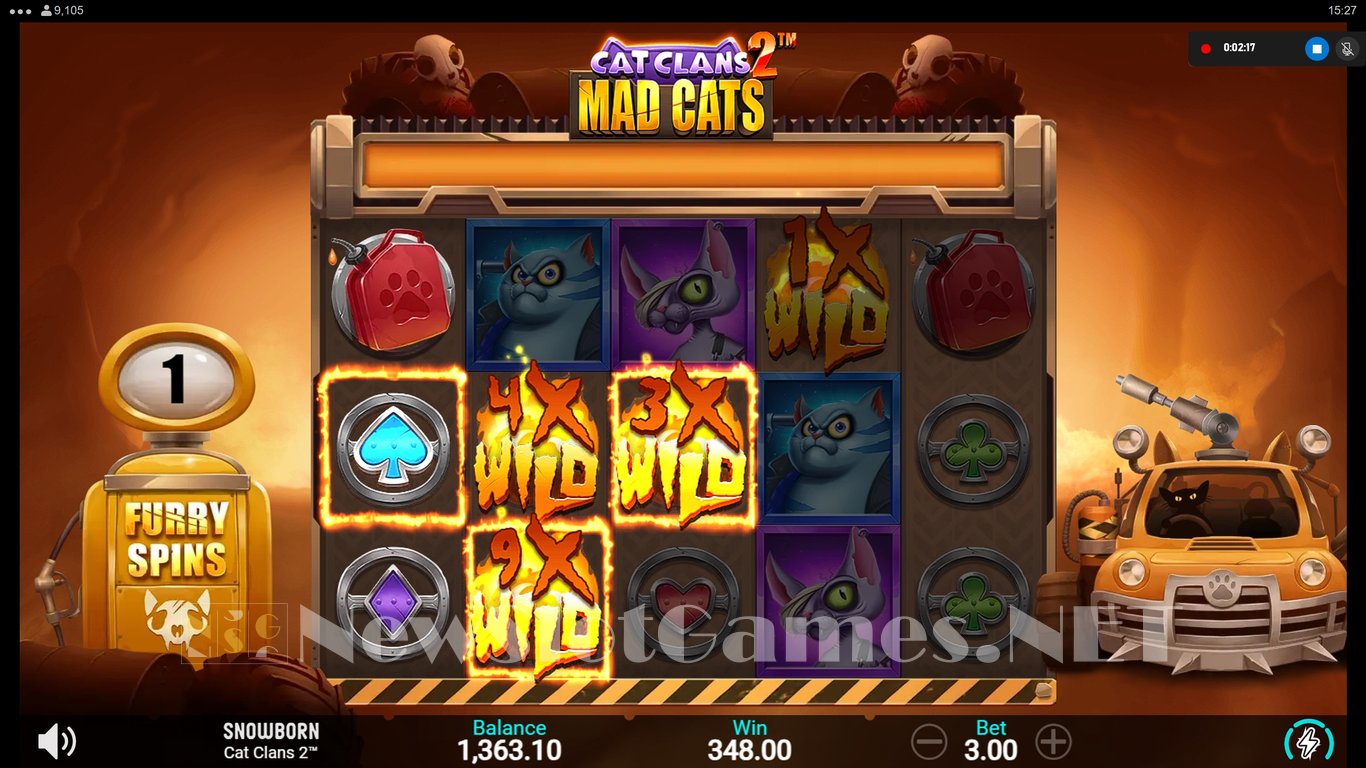 Cat Clans 2 Mad Cats Slot Slot Image in Demo - pic. 17