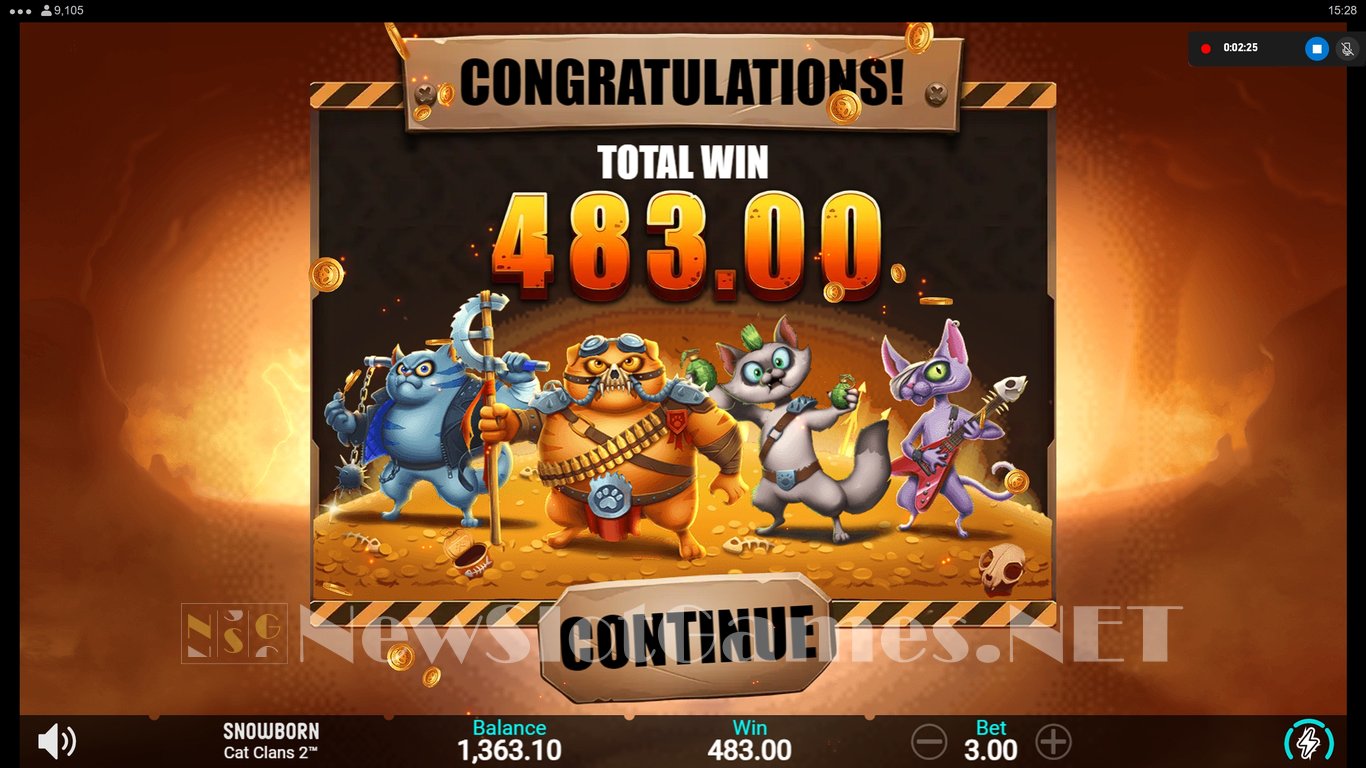 Cat Clans 2 Mad Cats Slot Slot Image in Demo - pic. 19