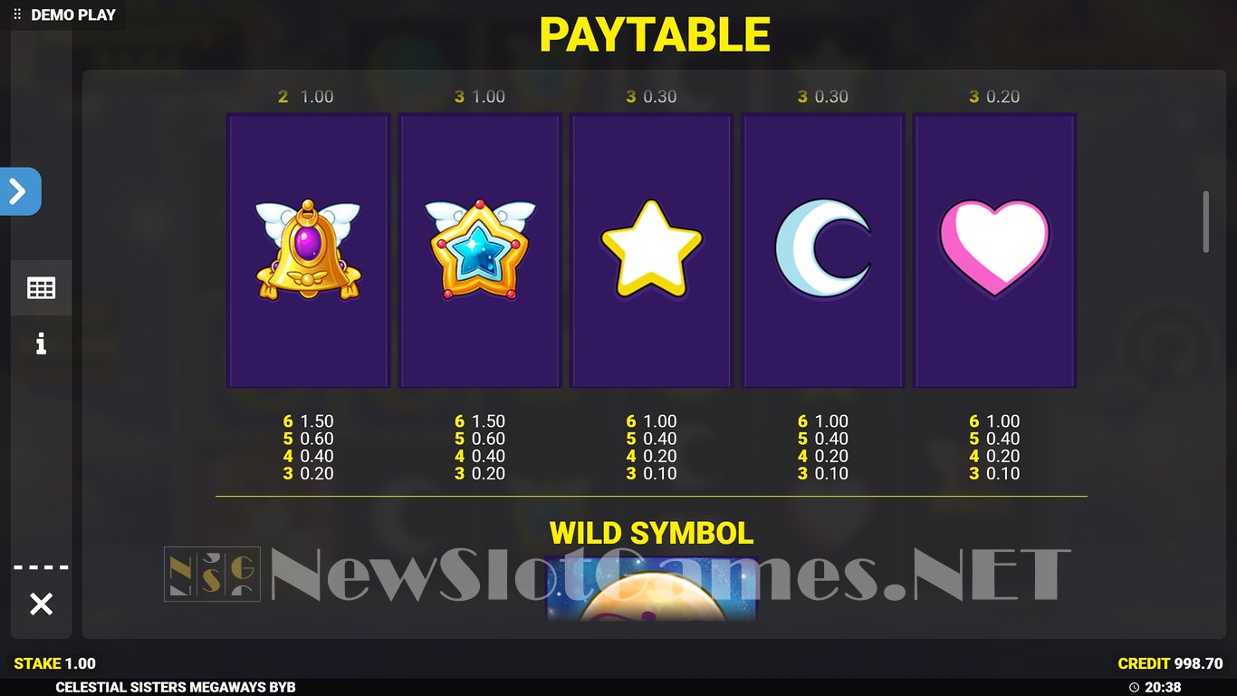 Celestial Sisters Megaways Slot Slot Image in Demo - pic. 9