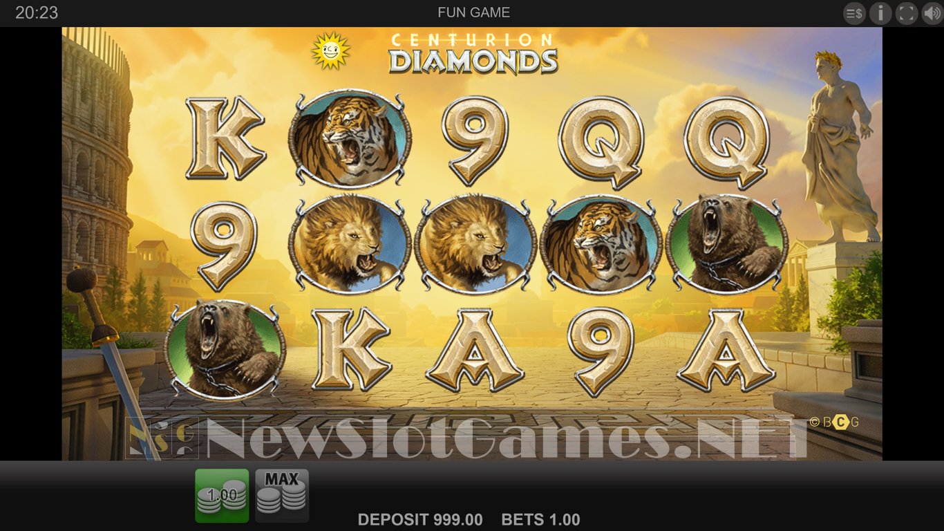 Centurion Diamonds Slot Slot Image in Demo - pic. 2