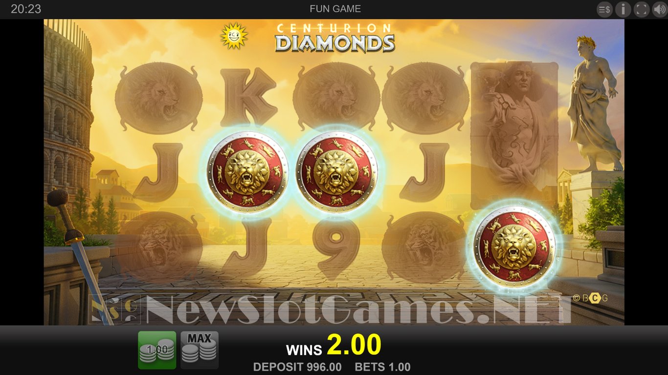 Centurion Diamonds Slot Slot Image in Demo - pic. 5