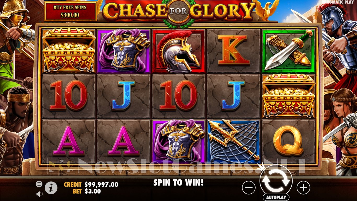 Chase for Glory Slot Demo Image
