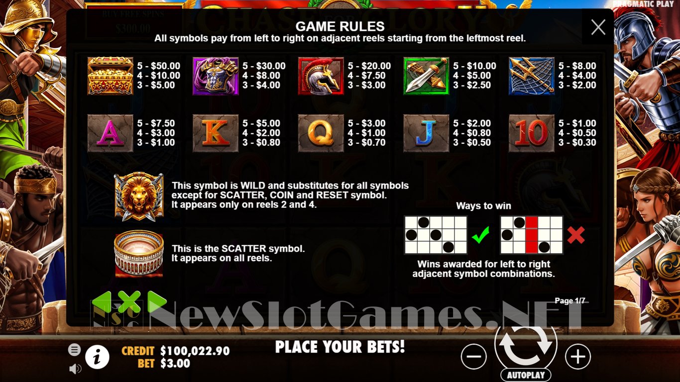 Chase for Glory Slot Slot Image in Demo - pic. 7