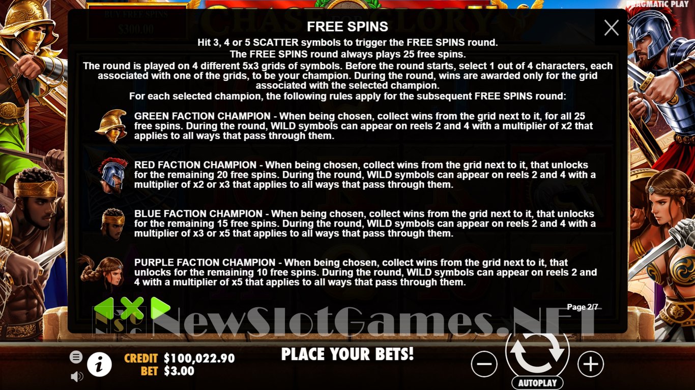 Chase for Glory Slot Slot Image in Demo - pic. 8