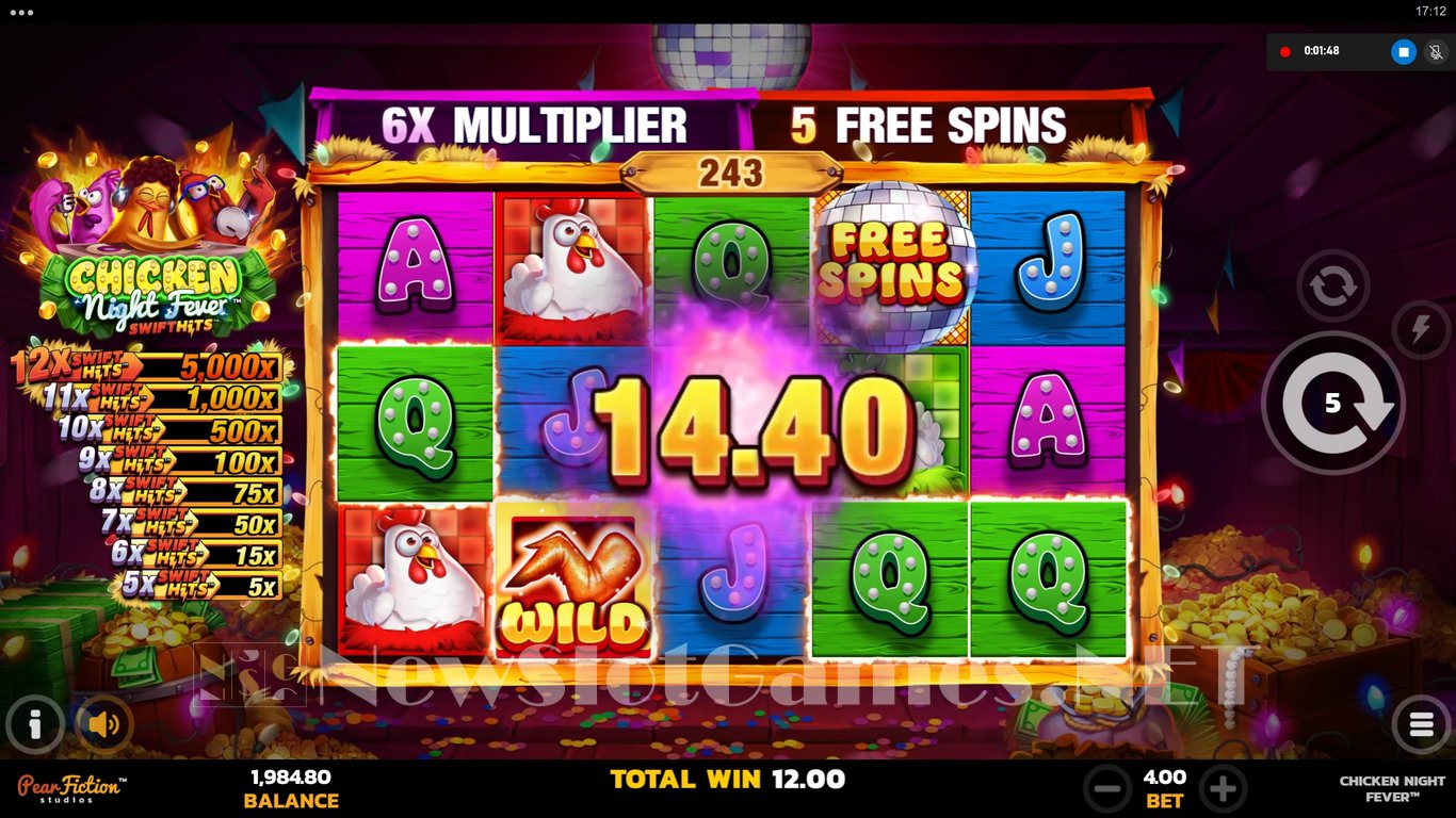 Chicken Night Fever Slot Slot Image in Demo - pic. 10