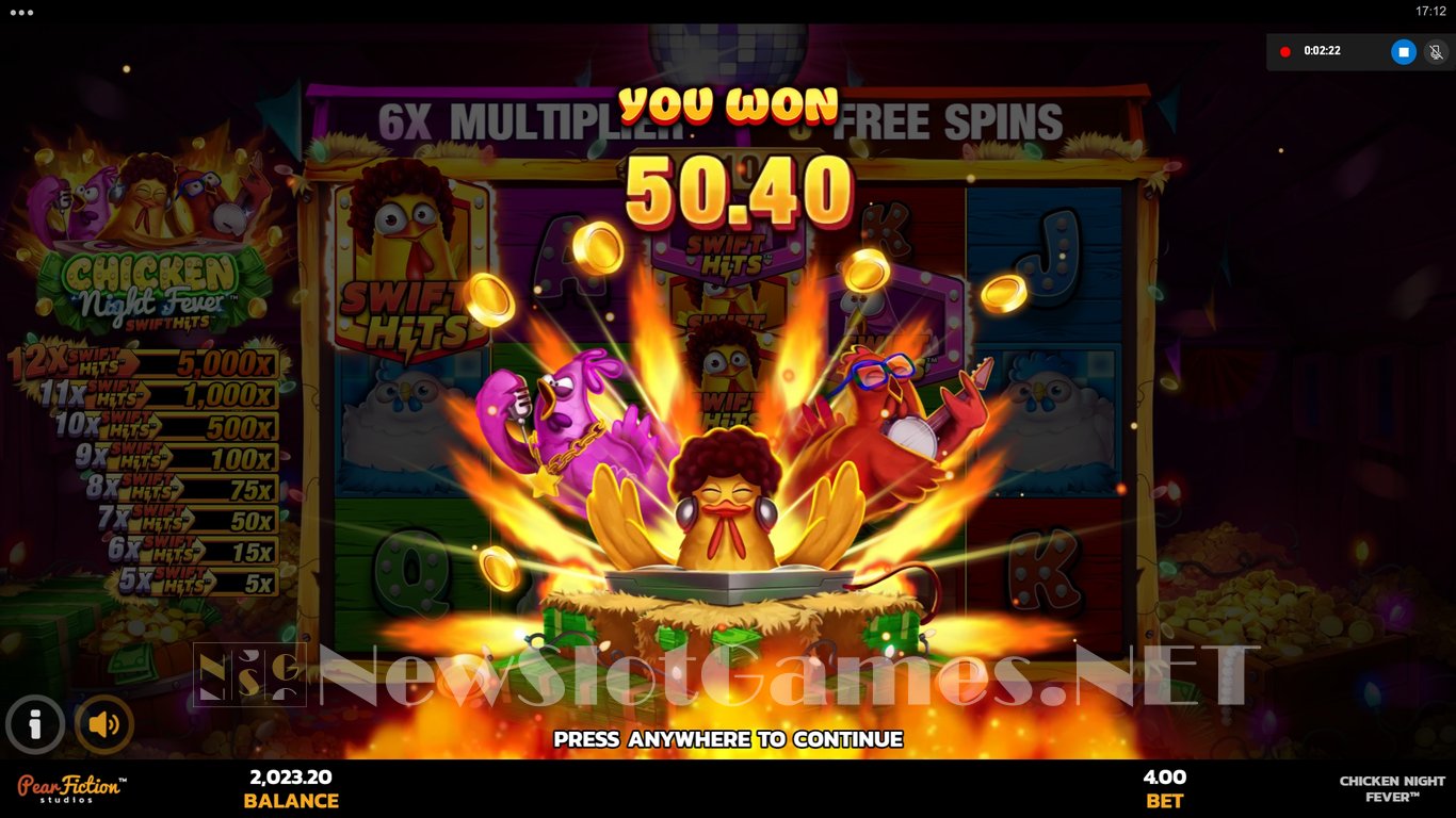 Chicken Night Fever Slot Slot Image in Demo - pic. 13