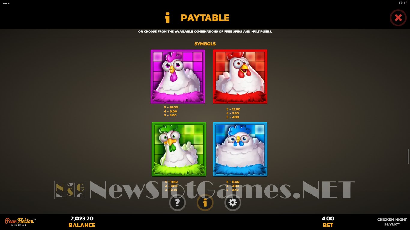 Chicken Night Fever Slot Slot Image in Demo - pic. 15