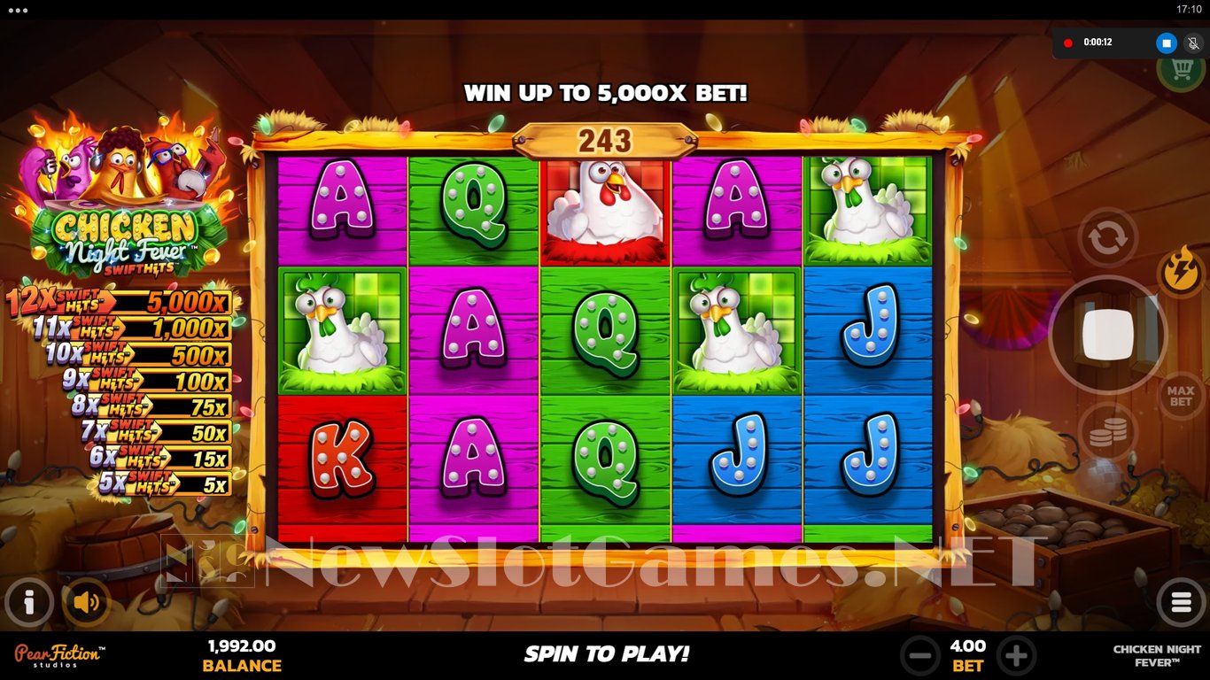 Chicken Night Fever Slot Slot Image in Demo - pic. 2