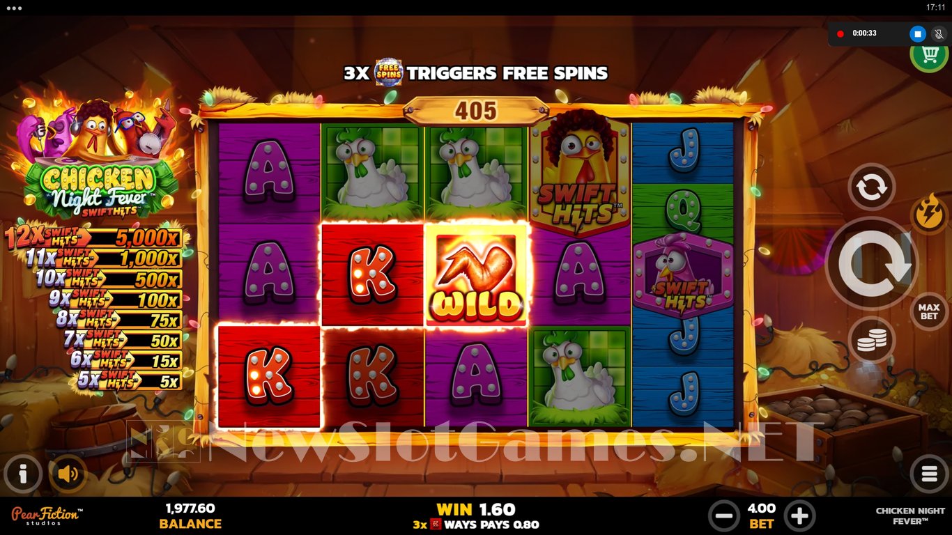 Chicken Night Fever Slot Slot Image in Demo - pic. 5