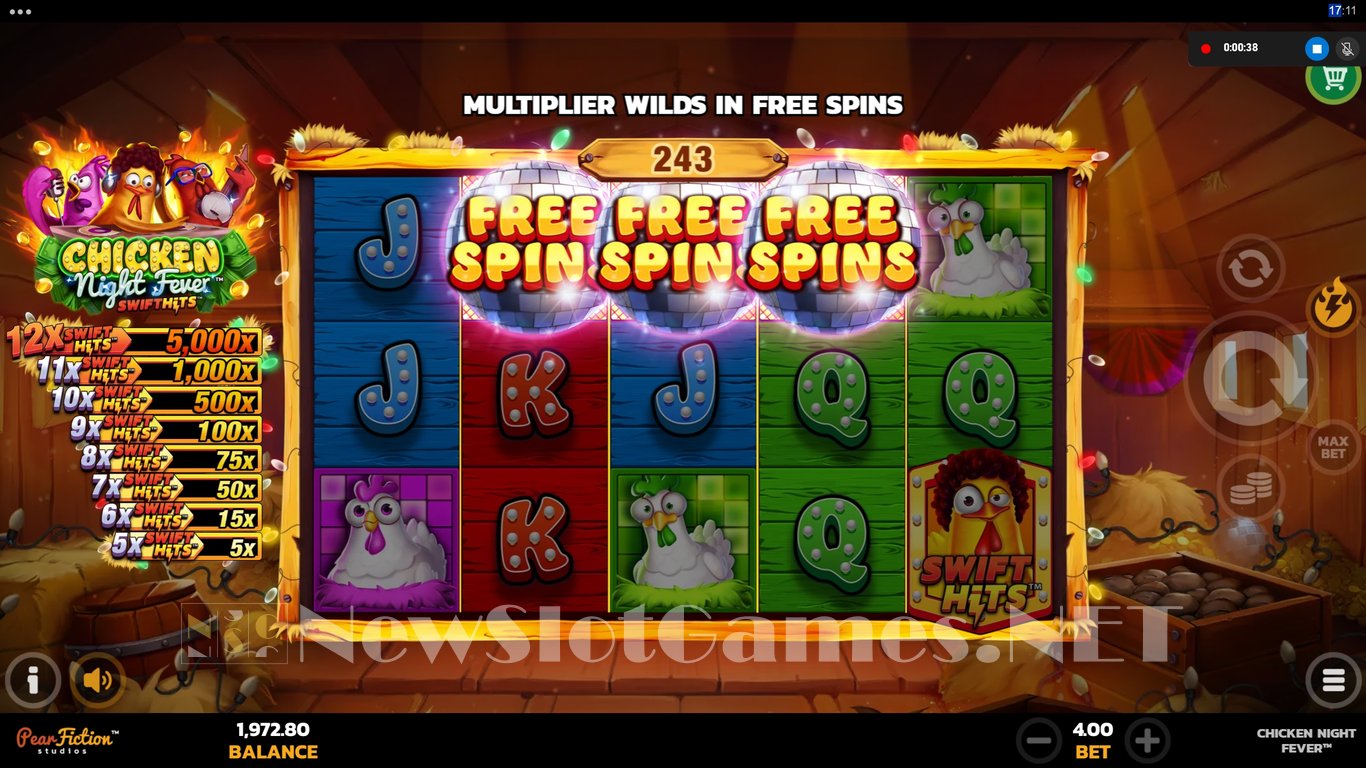 Chicken Night Fever Slot Slot Image in Demo - pic. 6