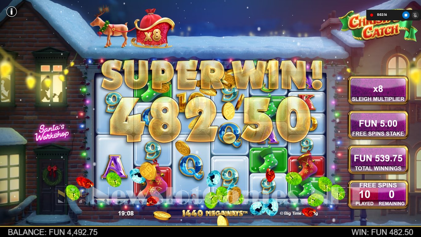 Christmas Catch Slot Slot Image in Demo - pic. 11