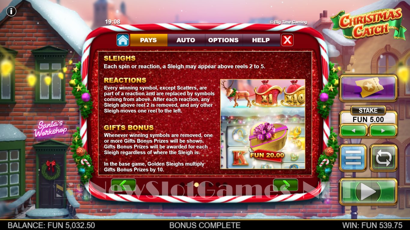 Christmas Catch Slot Slot Image in Demo - pic. 15